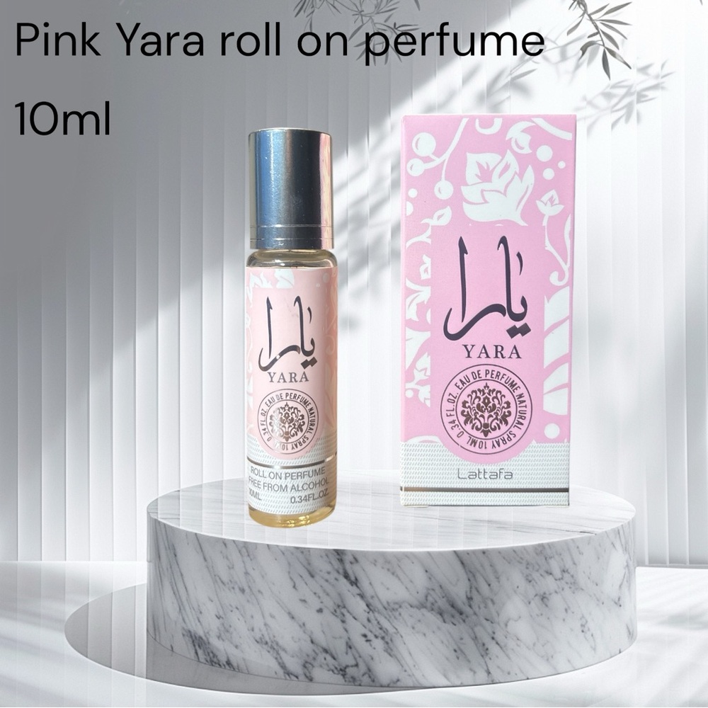 Lattafa Pink Yara Roll-On Perfume 10ml